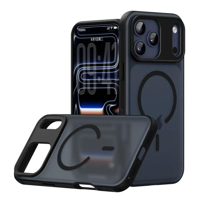 Funda magnética para teléfono estilo Alpha con tacto similar a la piel, For iPhone 17 Pro Max, For iPhone 17 Pro
