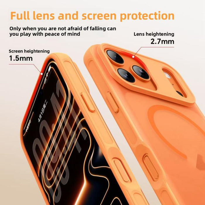 Funda magnética para teléfono estilo Alpha con tacto similar a la piel, For iPhone 17 Pro Max, For iPhone 17 Pro