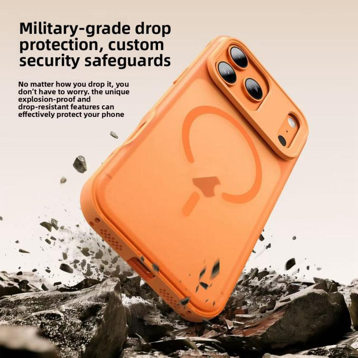 Funda magnética para teléfono estilo Alpha con tacto similar a la piel, For iPhone 17 Pro Max, For iPhone 17 Pro