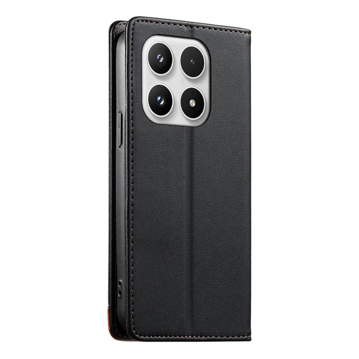 Funda para teléfono Dierfeng Splicing de cuero vegano con imán RFID resistente, For Xiaomi 17 Max 5G, For Xiaomi 17T Pro 5G, For Xiaomi 17T 5G, For Xiaomi Poco X8 Pro 5G / Redmi Turbo 5 5G, For Xiaomi 17 Ultra, For Xiaomi 17 Pro Max, For Xiaomi 17 Pro ...
