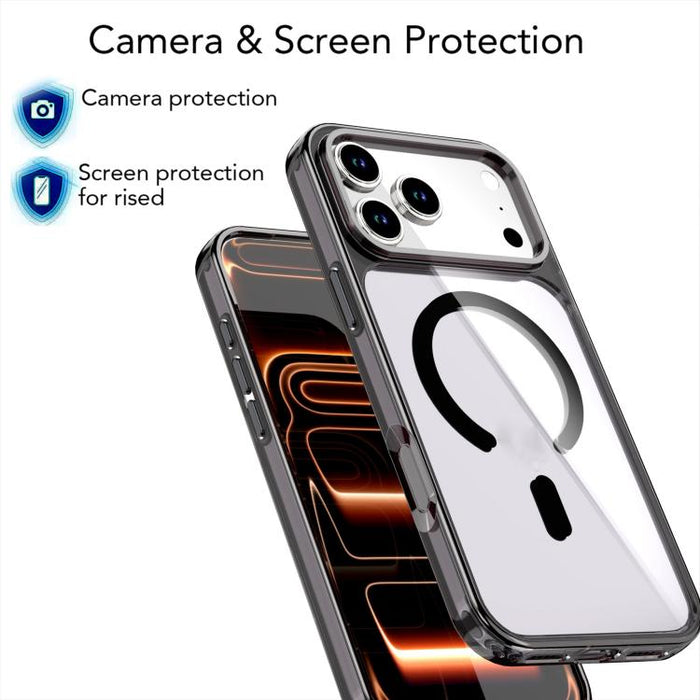 Funda magnética de cristal colorida para teléfono, For iPhone 17 Pro Max, For iPhone 17 Pro