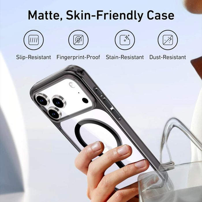 Funda magnética de cristal colorida para teléfono, For iPhone 17 Pro Max, For iPhone 17 Pro