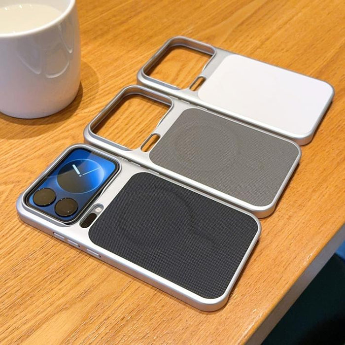 Funda para teléfono a prueba de golpes con anillo magnético de PU con textura de diamante, For Xiaomi 17 Pro Max, For Xiaomi 17 Pro, For Xiaomi 17