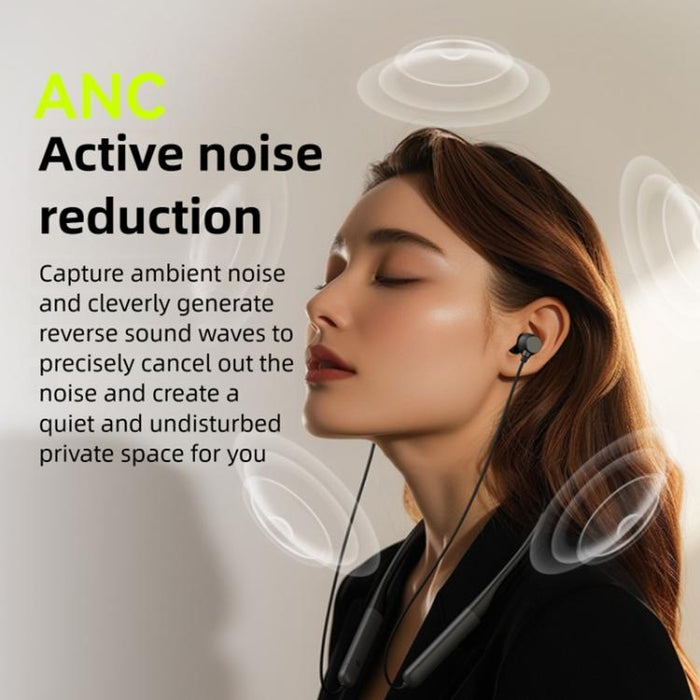 Auriculares Bluetooth Langsdom BS21 con interruptor magnético y batería de larga duración.