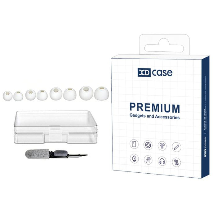 Kit de 4 pares de almohadillas de silicona de repuesto para auriculares XDcase, tamaños XS/S/M/L, For Sennheiser Momentum 4