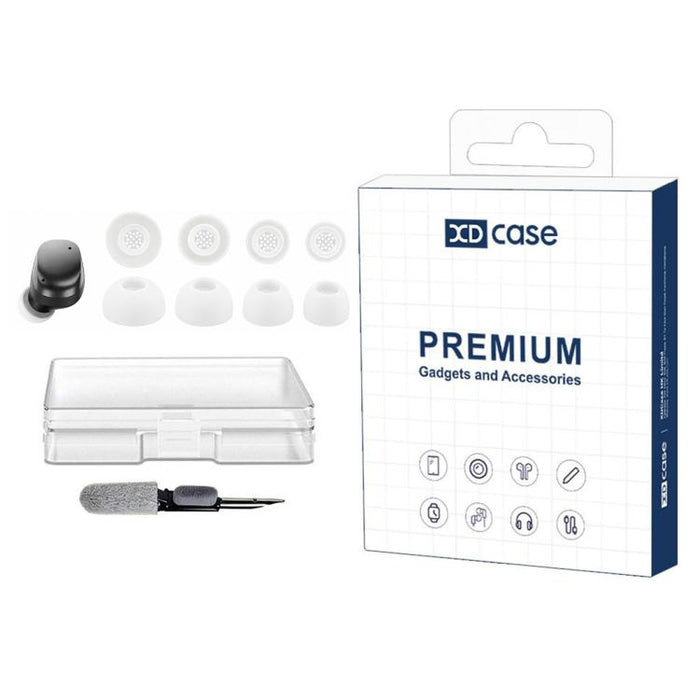 Kit de 4 pares de almohadillas de silicona de repuesto para auriculares XDcase, tamaños XS/S/M/L, For Sennheiser Momentum 4