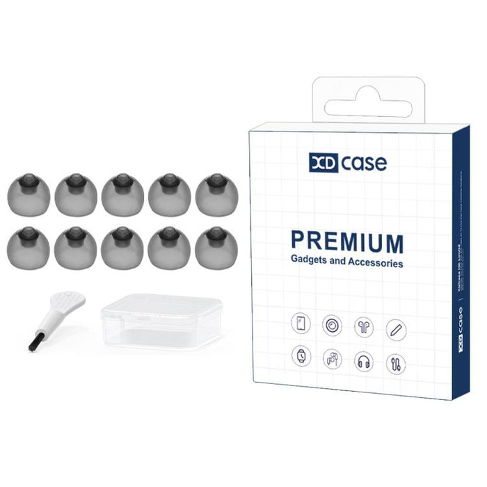 Kit de 10 almohadillas de silicona de repuesto XDcase para audífonos Phonak, S, M, L