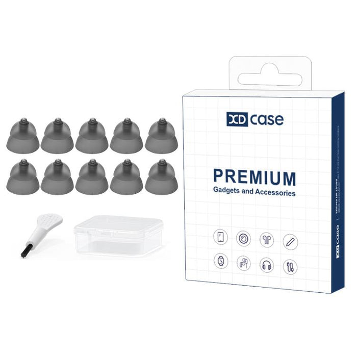 Kit de 10 almohadillas de silicona de repuesto XDcase para audífonos Phonak, S, M, L