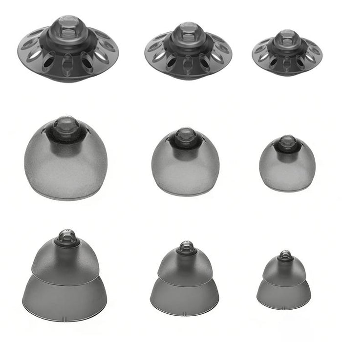 Kit de 10 almohadillas de silicona de repuesto XDcase para audífonos Phonak, S, M, L