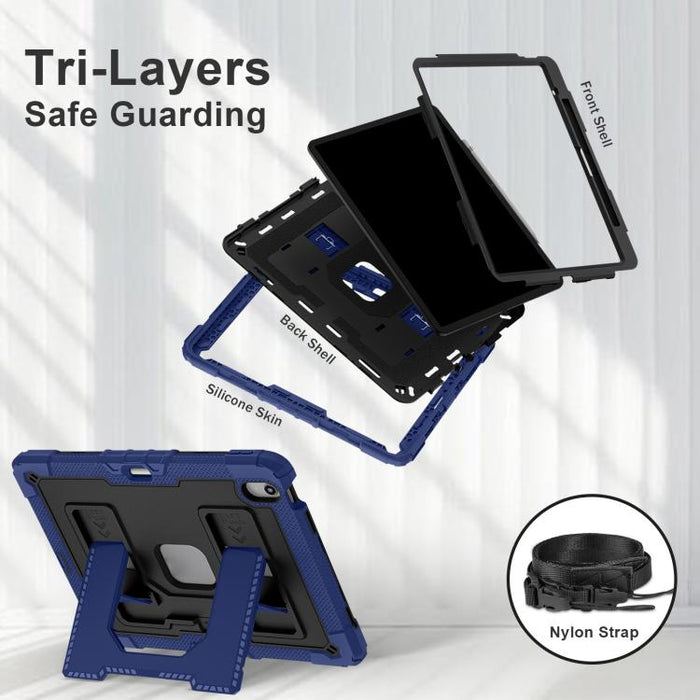 Funda grande de silicona para tablet PC con correa para el hombro., For iPad Air 13 2026 / 2025 / 2024