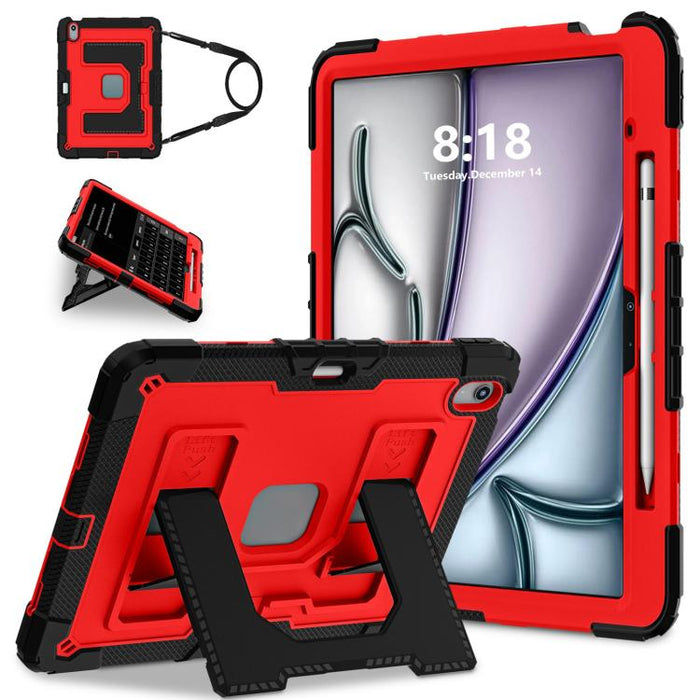 Funda grande de silicona para tablet PC con correa para el hombro., For iPad Air 13 2026 / 2025 / 2024