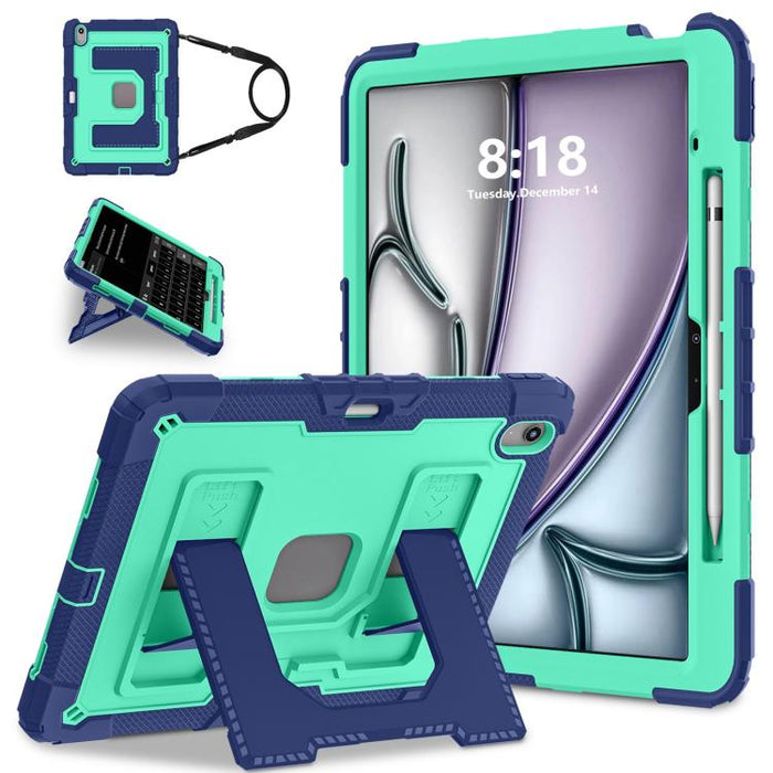 Funda grande de silicona para tablet PC con correa para el hombro., For iPad Air 13 2026 / 2025 / 2024