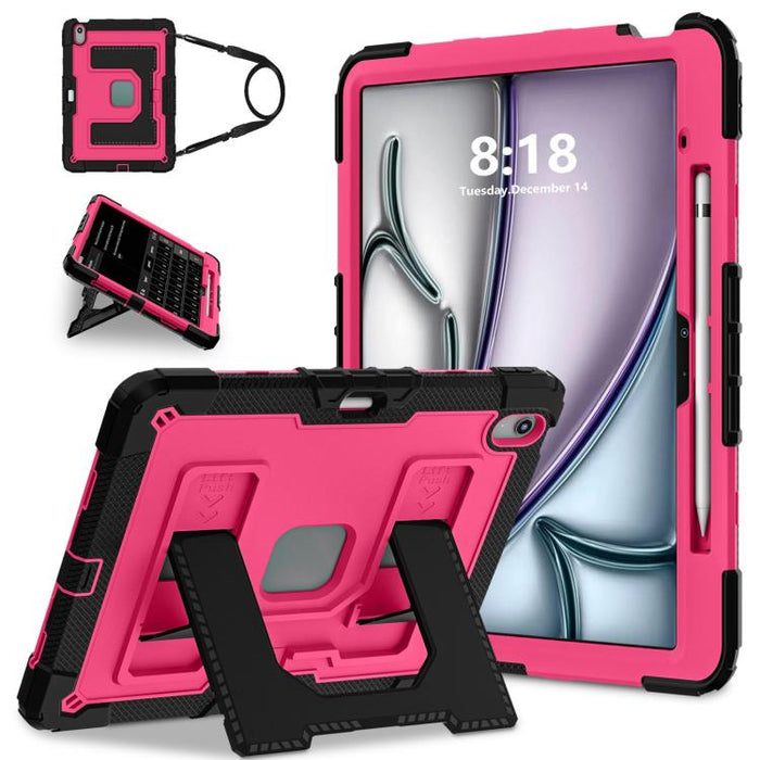 Funda grande de silicona para tablet PC con correa para el hombro., For iPad Air 13 2026 / 2025 / 2024
