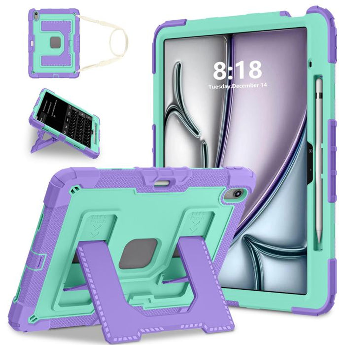Funda grande de silicona para tablet PC con correa para el hombro., For iPad Air 13 2026 / 2025 / 2024