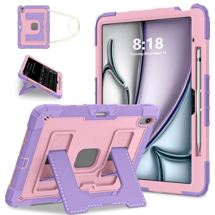 Funda grande de silicona para tablet PC con correa para el hombro., For iPad Air 13 2026 / 2025 / 2024