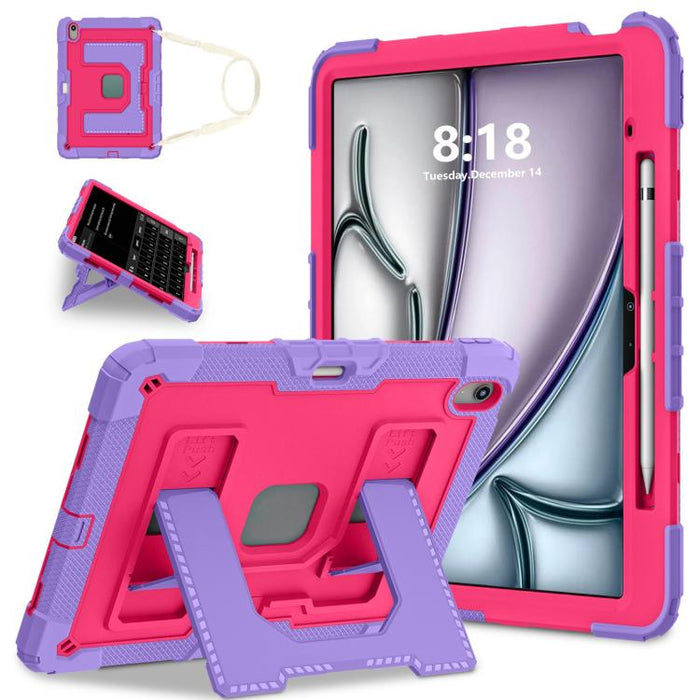Funda grande de silicona para tablet PC con correa para el hombro., For iPad Air 13 2026 / 2025 / 2024