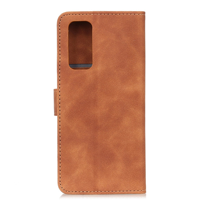 KHAZNEH Retro Texture PU + TPU Estuche de cuero con tapa horizontal con soporte y ranuras para tarjetas y billetera, For Xiaomi Mi 10T 5G, For Xiaomi Mi 10T Pro 5G