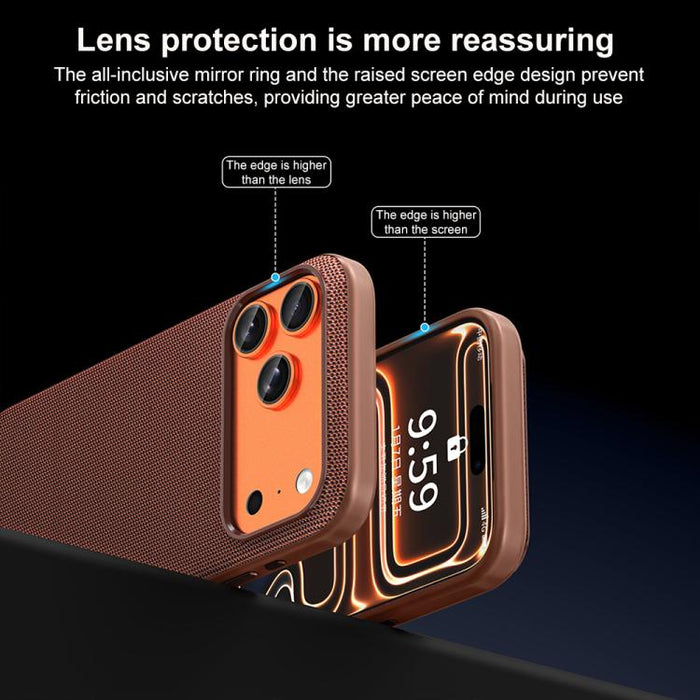 Funda magnética para teléfono de PC con textura de tejido técnico y botón de cámara con IA., For iPhone 17 Pro Max, For iPhone 17 Pro, For iPhone 17, For iPhone Air, For iPhone 16 Pro Max, For iPhone 16 Pro, For iPhone 16, For iPhone 15 Pro Max        ...