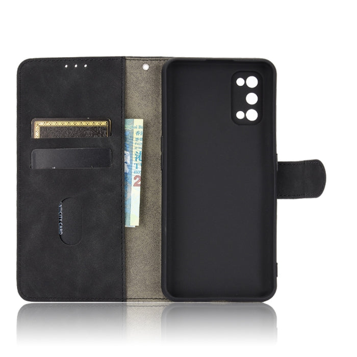 Funda de piel sintética con textura de piel de becerro con tapa horizontal y hebilla magnética con soporte, ranuras para tarjetas y cartera, For OPPO Realme 7 Pro, For Xiaomi Mi 10T, For OnePlus 8T