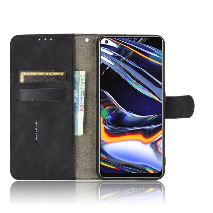 Funda de piel sintética con textura de piel de becerro con tapa horizontal y hebilla magnética con soporte, ranuras para tarjetas y cartera, For OPPO Realme 7 Pro, For Xiaomi Mi 10T, For OnePlus 8T