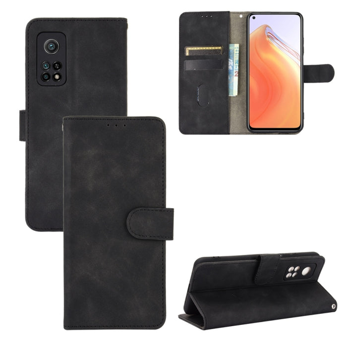 Funda de piel sintética con textura de piel de becerro con tapa horizontal y hebilla magnética con soporte, ranuras para tarjetas y cartera, For OPPO Realme 7 Pro, For Xiaomi Mi 10T, For OnePlus 8T