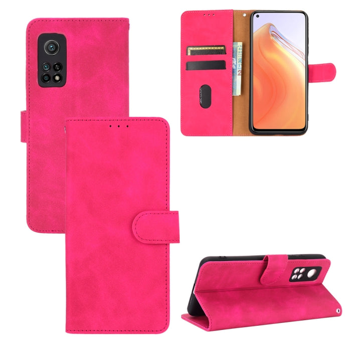 Funda de piel sintética con textura de piel de becerro con tapa horizontal y hebilla magnética con soporte, ranuras para tarjetas y cartera, For OPPO Realme 7 Pro, For Xiaomi Mi 10T, For OnePlus 8T