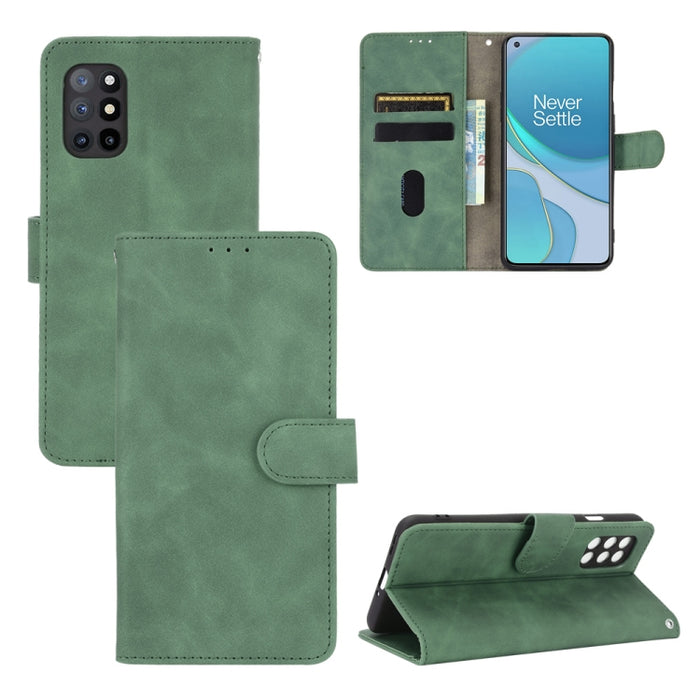 Funda de piel sintética con textura de piel de becerro con tapa horizontal y hebilla magnética con soporte, ranuras para tarjetas y cartera, For OPPO Realme 7 Pro, For Xiaomi Mi 10T, For OnePlus 8T