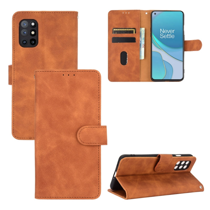 Funda de piel sintética con textura de piel de becerro con tapa horizontal y hebilla magnética con soporte, ranuras para tarjetas y cartera, For OPPO Realme 7 Pro, For Xiaomi Mi 10T, For OnePlus 8T