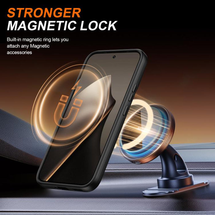 Funda para teléfono con soporte giratorio magnético y protector deslizante para cámara, For Xiaomi 15T Pro 5G, For Xiaomi 15T 5G
