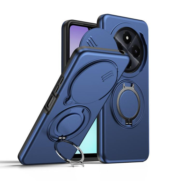 Funda para teléfono con soporte giratorio magnético y protector deslizante para cámara, For Redmi Turbo 5 Max / Poco X8 Pro Max, For Redmi Turbo 5 / Poco X8 Pro 5G, For Redmi Note 15 Pro+ 5G Global 163.3mm, For Redmi Note 15 4G / 5G Global 164mm       ...