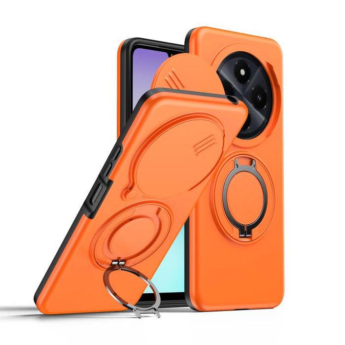 Funda para teléfono con soporte giratorio magnético y protector deslizante para cámara, For Redmi Turbo 5 Max / Poco X8 Pro Max, For Redmi Turbo 5 / Poco X8 Pro 5G, For Redmi Note 15 Pro+ 5G Global 163.3mm, For Redmi Note 15 4G / 5G Global 164mm       ...