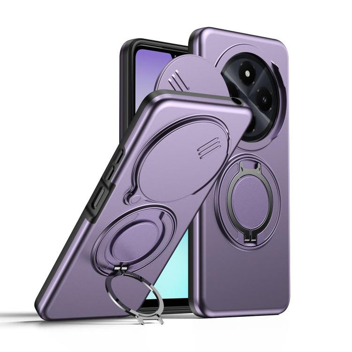 Funda para teléfono con soporte giratorio magnético y protector deslizante para cámara, For Redmi Turbo 5 Max / Poco X8 Pro Max, For Redmi Turbo 5 / Poco X8 Pro 5G, For Redmi Note 15 Pro+ 5G Global 163.3mm, For Redmi Note 15 4G / 5G Global 164mm       ...