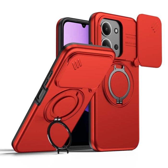 Funda para teléfono con soporte giratorio magnético y protector deslizante para cámara, For Redmi Turbo 5 Max / Poco X8 Pro Max, For Redmi Turbo 5 / Poco X8 Pro 5G, For Redmi Note 15 Pro+ 5G Global 163.3mm, For Redmi Note 15 4G / 5G Global 164mm       ...