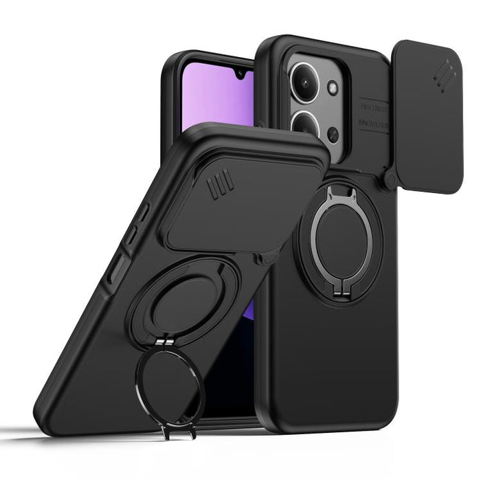 Funda para teléfono con soporte giratorio magnético y protector deslizante para cámara, For Redmi Turbo 5 Max / Poco X8 Pro Max, For Redmi Turbo 5 / Poco X8 Pro 5G, For Redmi Note 15 Pro+ 5G Global 163.3mm, For Redmi Note 15 4G / 5G Global 164mm       ...