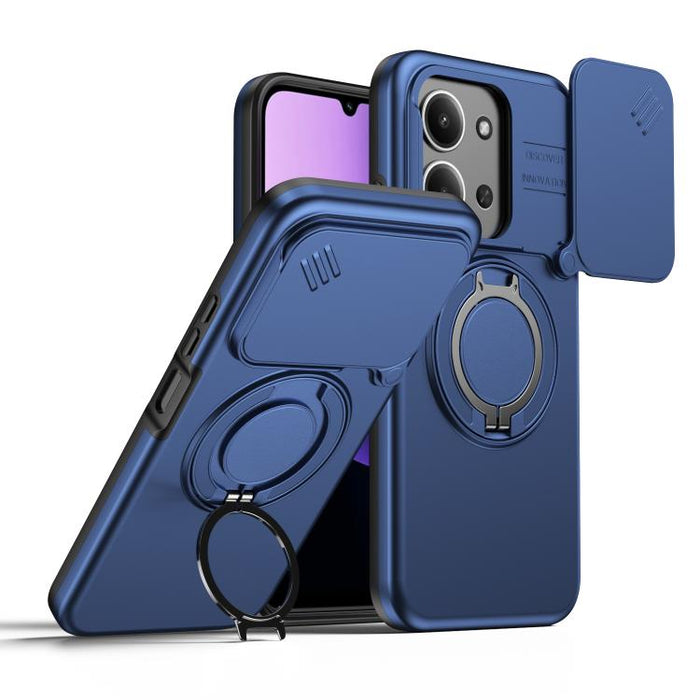 Funda para teléfono con soporte giratorio magnético y protector deslizante para cámara, For Redmi Turbo 5 Max / Poco X8 Pro Max, For Redmi Turbo 5 / Poco X8 Pro 5G, For Redmi Note 15 Pro+ 5G Global 163.3mm, For Redmi Note 15 4G / 5G Global 164mm       ...