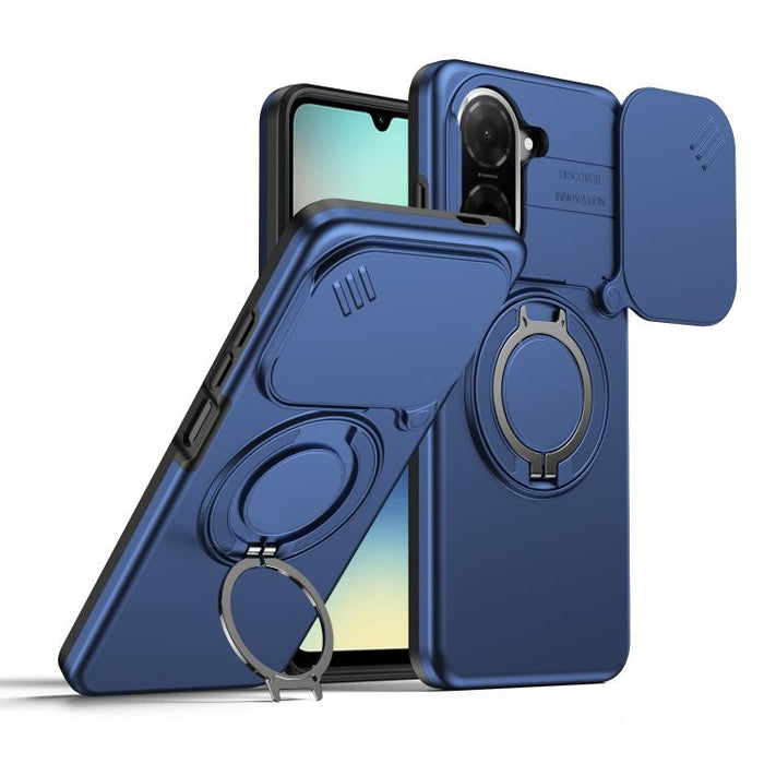 Funda para teléfono con soporte giratorio magnético y protector deslizante para cámara, For Redmi Turbo 5 Max / Poco X8 Pro Max, For Redmi Turbo 5 / Poco X8 Pro 5G, For Redmi Note 15 Pro+ 5G Global 163.3mm, For Redmi Note 15 4G / 5G Global 164mm       ...