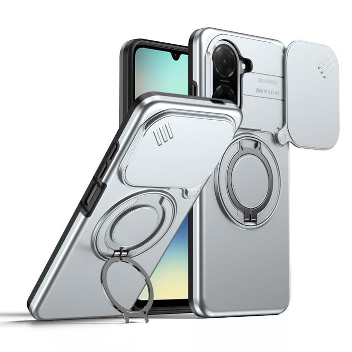 Funda para teléfono con soporte giratorio magnético y protector deslizante para cámara, For Redmi Turbo 5 Max / Poco X8 Pro Max, For Redmi Turbo 5 / Poco X8 Pro 5G, For Redmi Note 15 Pro+ 5G Global 163.3mm, For Redmi Note 15 4G / 5G Global 164mm       ...