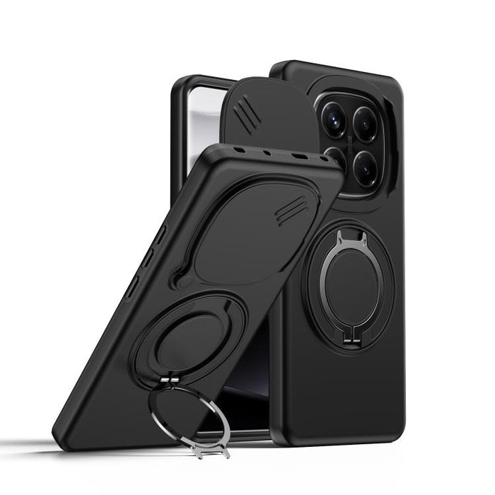 Funda para teléfono con soporte giratorio magnético y protector deslizante para cámara, For Redmi Turbo 5 Max / Poco X8 Pro Max, For Redmi Turbo 5 / Poco X8 Pro 5G, For Redmi Note 15 Pro+ 5G Global 163.3mm, For Redmi Note 15 4G / 5G Global 164mm       ...