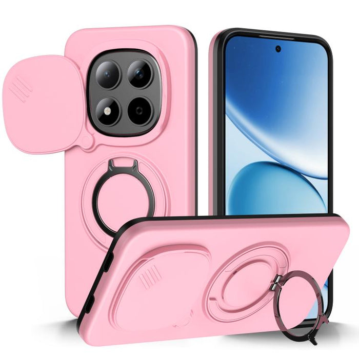 Funda para teléfono con soporte giratorio magnético y protector deslizante para cámara, For Redmi Turbo 5 Max / Poco X8 Pro Max, For Redmi Turbo 5 / Poco X8 Pro 5G, For Redmi Note 15 Pro+ 5G Global 163.3mm, For Redmi Note 15 4G / 5G Global 164mm       ...