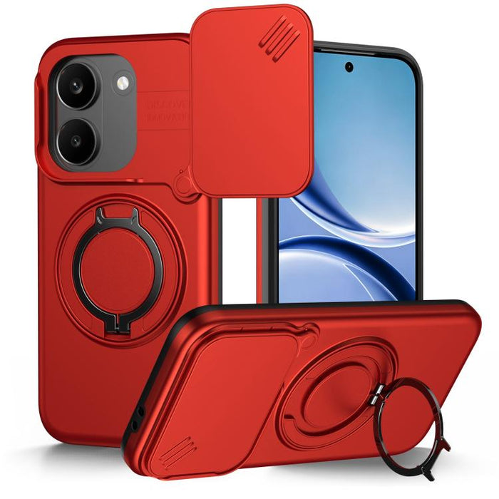 Funda para teléfono con soporte giratorio magnético y protector deslizante para cámara, For Redmi Turbo 5 Max / Poco X8 Pro Max, For Redmi Turbo 5 / Poco X8 Pro 5G, For Redmi Note 15 Pro+ 5G Global 163.3mm, For Redmi Note 15 4G / 5G Global 164mm       ...