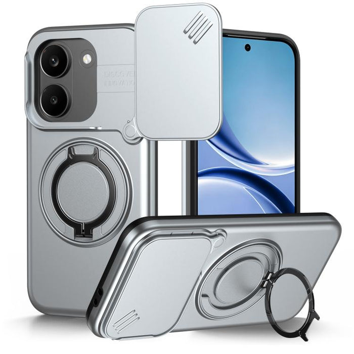 Funda para teléfono con soporte giratorio magnético y protector deslizante para cámara, For Redmi Turbo 5 Max / Poco X8 Pro Max, For Redmi Turbo 5 / Poco X8 Pro 5G, For Redmi Note 15 Pro+ 5G Global 163.3mm, For Redmi Note 15 4G / 5G Global 164mm       ...
