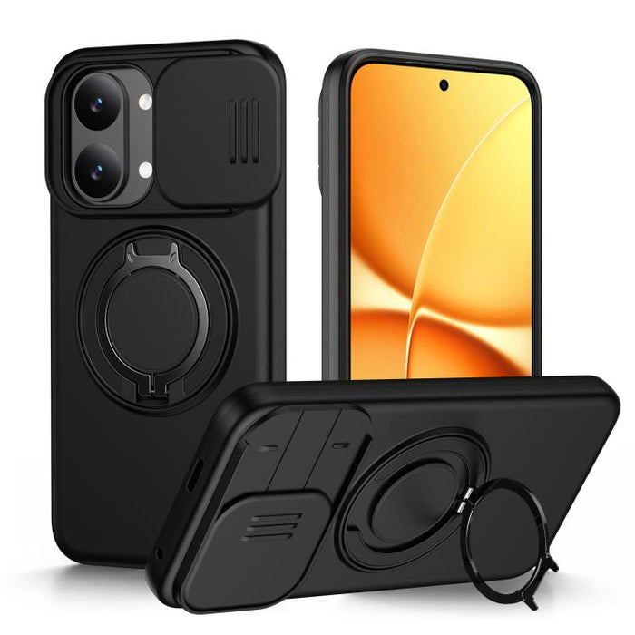 Funda para teléfono con soporte giratorio magnético y protector deslizante para cámara, For Redmi Turbo 5 Max / Poco X8 Pro Max, For Redmi Turbo 5 / Poco X8 Pro 5G, For Redmi Note 15 Pro+ 5G Global 163.3mm, For Redmi Note 15 4G / 5G Global 164mm       ...