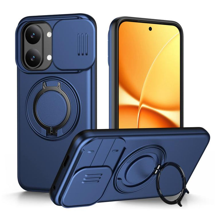Funda para teléfono con soporte giratorio magnético y protector deslizante para cámara, For Redmi Turbo 5 Max / Poco X8 Pro Max, For Redmi Turbo 5 / Poco X8 Pro 5G, For Redmi Note 15 Pro+ 5G Global 163.3mm, For Redmi Note 15 4G / 5G Global 164mm       ...