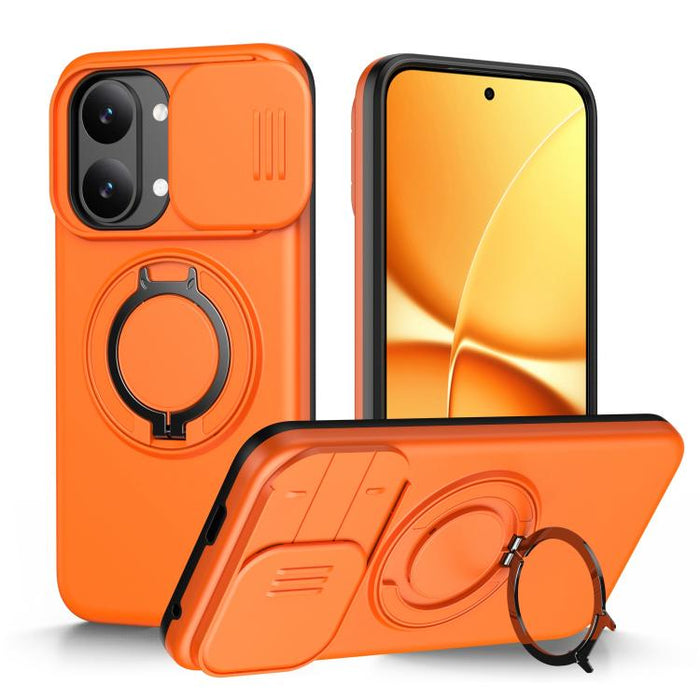 Funda para teléfono con soporte giratorio magnético y protector deslizante para cámara, For Redmi Turbo 5 Max / Poco X8 Pro Max, For Redmi Turbo 5 / Poco X8 Pro 5G, For Redmi Note 15 Pro+ 5G Global 163.3mm, For Redmi Note 15 4G / 5G Global 164mm       ...