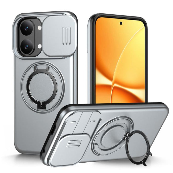 Funda para teléfono con soporte giratorio magnético y protector deslizante para cámara, For Redmi Turbo 5 Max / Poco X8 Pro Max, For Redmi Turbo 5 / Poco X8 Pro 5G, For Redmi Note 15 Pro+ 5G Global 163.3mm, For Redmi Note 15 4G / 5G Global 164mm       ...