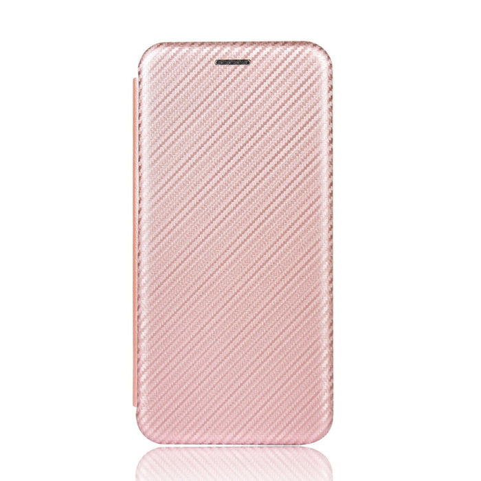 Textura de fibra de carbono Flip horizontal magnético TPU + PC + Funda de cuero PU con ranura para tarjeta, For OPPO Realme 7 Pro, For Alcatel 1SE 2020 (Pink), For Alcatel 1SE 2020 (Black), For Alcatel 1SE 2020 (Blue), For Alcatel 1SE 2020 (Green)     ...