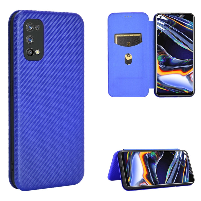 Textura de fibra de carbono Flip horizontal magnético TPU + PC + Funda de cuero PU con ranura para tarjeta, For OPPO Realme 7 Pro, For Alcatel 1SE 2020 (Pink), For Alcatel 1SE 2020 (Black), For Alcatel 1SE 2020 (Blue), For Alcatel 1SE 2020 (Green)     ...