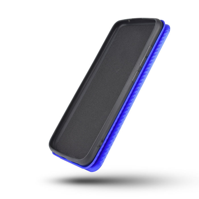 Textura de fibra de carbono Flip horizontal magnético TPU + PC + Funda de cuero PU con ranura para tarjeta, For OPPO Realme 7 Pro, For Alcatel 1SE 2020 (Pink), For Alcatel 1SE 2020 (Black), For Alcatel 1SE 2020 (Blue), For Alcatel 1SE 2020 (Green)     ...