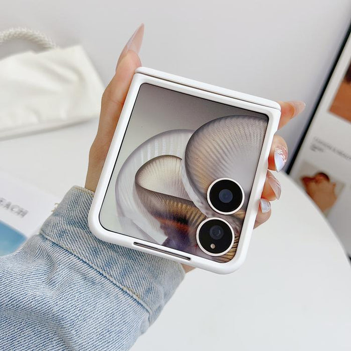 Funda para teléfono de PC con doble imán y eje central que se siente al tacto, For Xiaomi Mix Flip 2