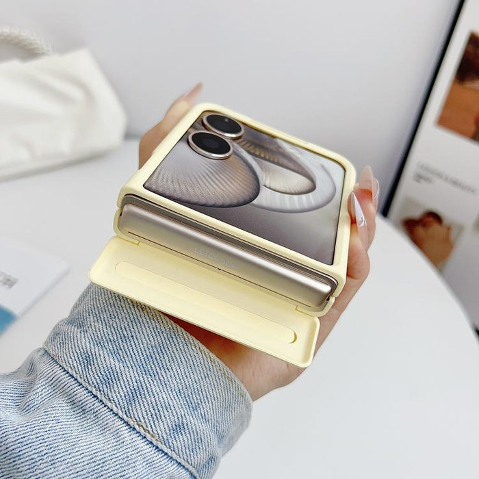 Funda para teléfono de PC con doble imán y eje central que se siente al tacto, For Xiaomi Mix Flip 2